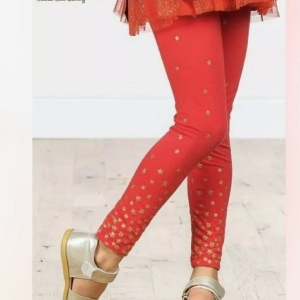 Matilda Jane twinkle leggings size 6 New girl